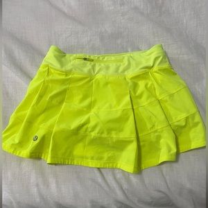 Lululemon Women Pace Rival Skirt Tennis Golf Skort 4 Reg